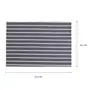 LUGAR AMERICANO TECIDO 48 CM X 33 CM RISQUIX - PRETO/BRANCO - Foto 5