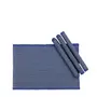 AZUL/BRANCO - LUGAR AMERICANO 48 CM X 33 CM CONJUNTO COM 4 PEÇAS FURNAS
