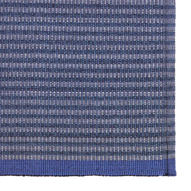 LUGAR AMERICANO 48 CM X 33 CM CONJUNTO COM 4 PEÇAS FURNAS - AZUL/BRANCO - Foto 3