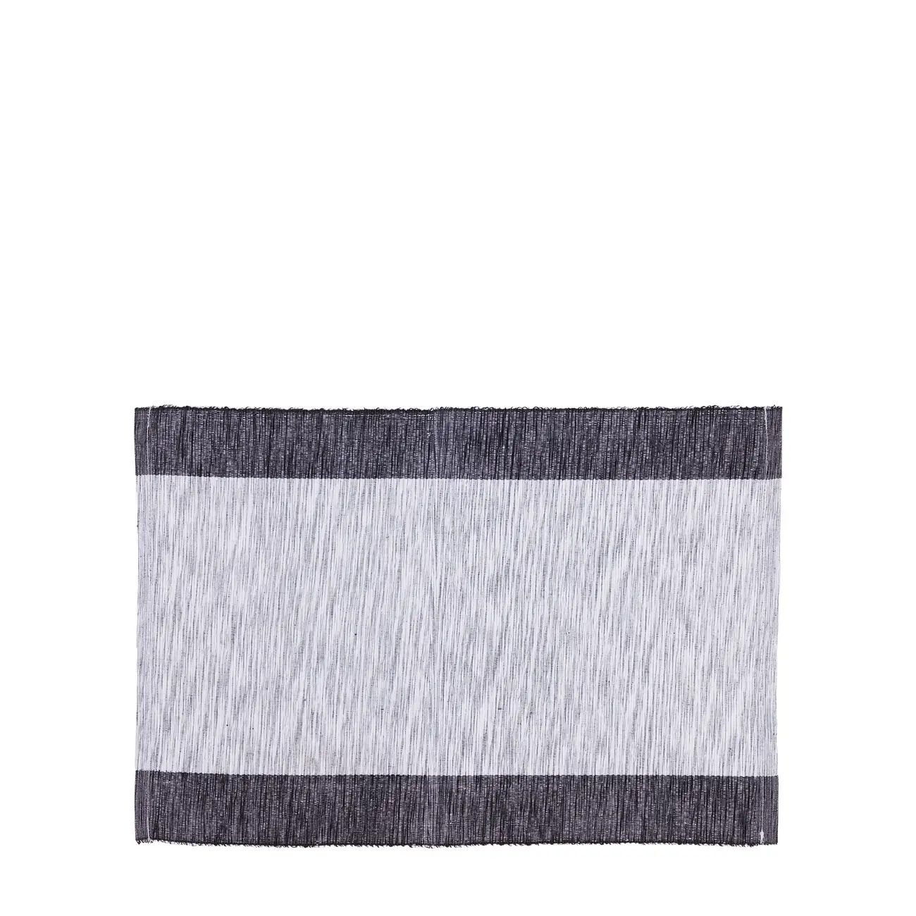 LUGAR AMERICANO 48 CM X 33 CM COM 4 VICKY - PRETO/BRANCO - Foto 1