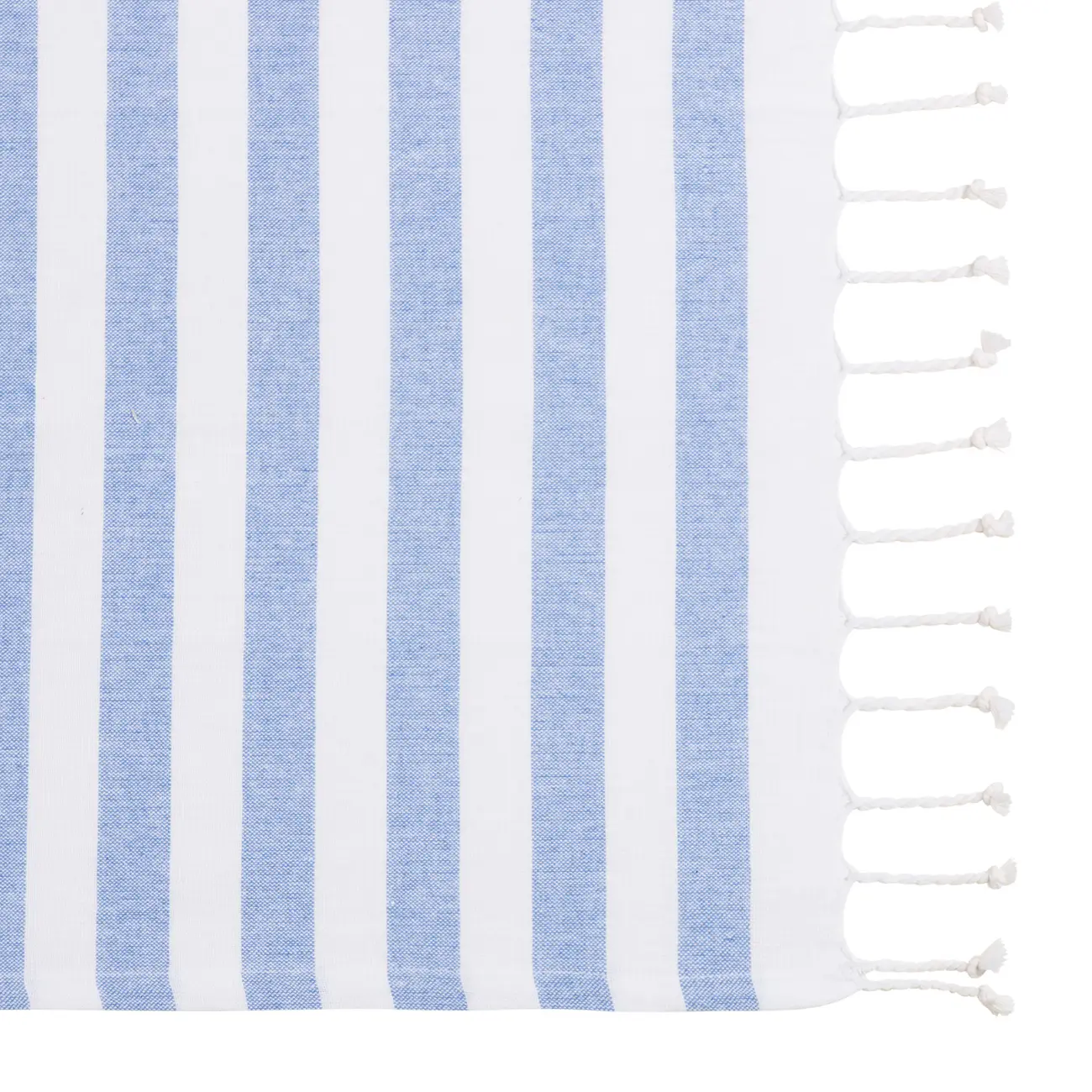 PANO DE PRATO 70 CM X 40 CM SCARLAT - AZUL CLARO/BRANCO - Foto 2