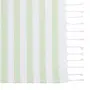 PANO DE PRATO 70 CM X 40 CM SCARLAT - SÁLVIA/BRANCO - Foto 2