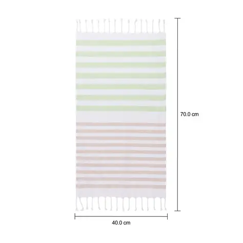 Imagem com medidas do produto PANO DE PRATO 70 CM X 40 CM SCARLAT