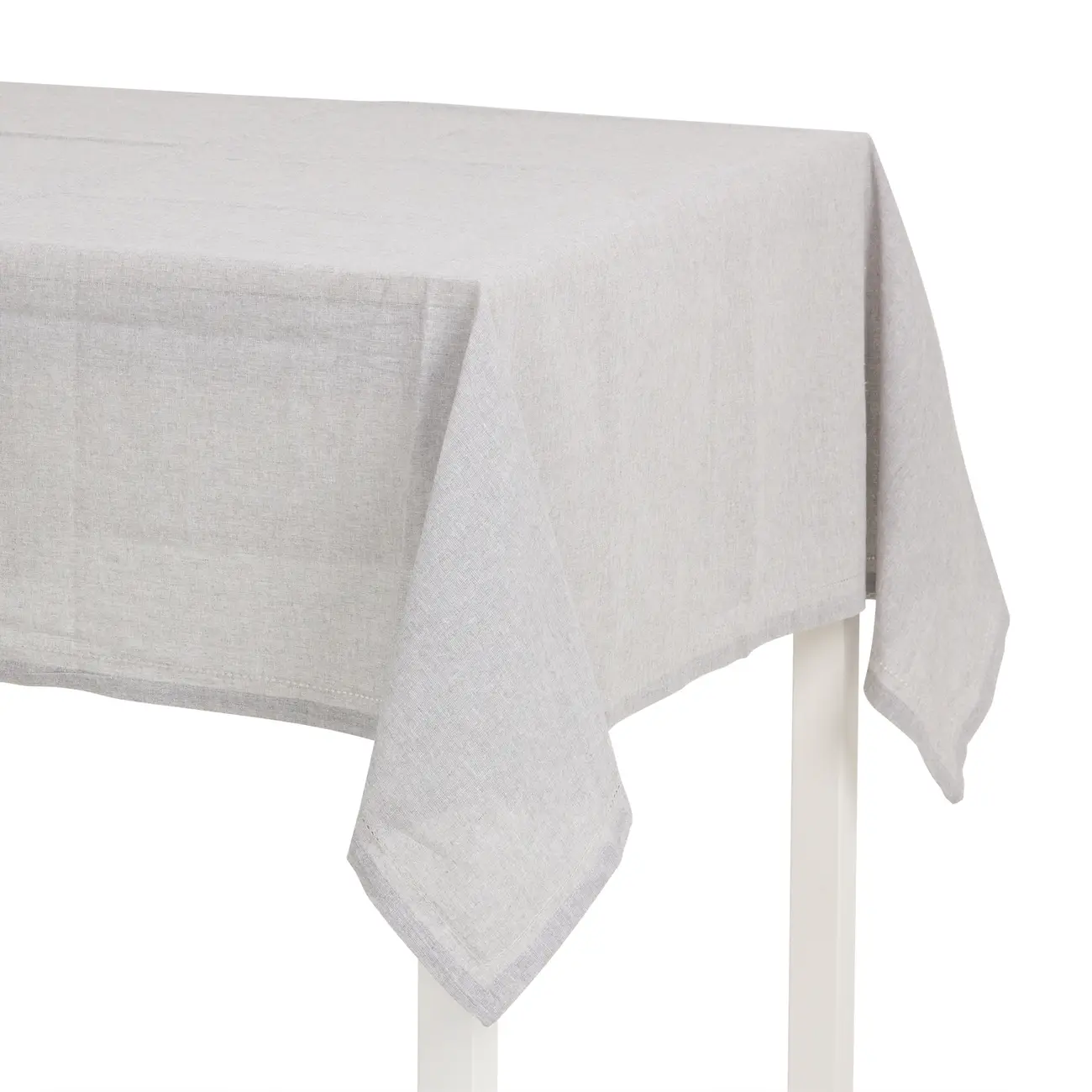 TOALHA DE MESA 1,40 M X 1,40 M MATTE - CINZA CLARO - Foto 3