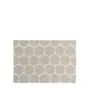 LUGAR AMERICANO TECIDO 33 CM X 48 CM POPINS - CAMELO/BRANCO - Foto 1