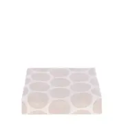 TOALHA DE MESA 1,40 M X 2,20 M POPINS - CAMELO/BRANCO - Foto 1