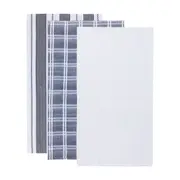 PANO DE PRATO 40 CM X 70 CM COM 3 DAFNE - BRANCO/PRETO - Foto 1