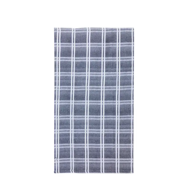 PANO DE PRATO 40 CM X 70 CM COM 3 DAFNE - BRANCO/PRETO - Foto 4