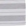 PANO DE PRATO 40 CM X 70 CM COM 3 DAFNE - BRANCO/CINZA - Foto 3