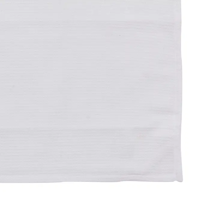 PANO DE PRATO 40 CM X 70 CM COM 3 DAFNE - BRANCO/CINZA - Foto 4