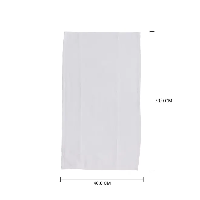 PANO DE PRATO 40 CM X 70 CM COM 3 DAFNE - BRANCO/CINZA - Foto 9