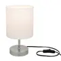 LUMINÁRIA DE MESA BRIGHTEN - CROMADO/BRANCO - Foto 2