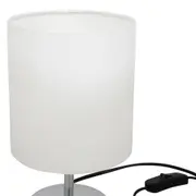 LUMINÁRIA DE MESA BRIGHTEN - CROMADO/BRANCO - Foto 3