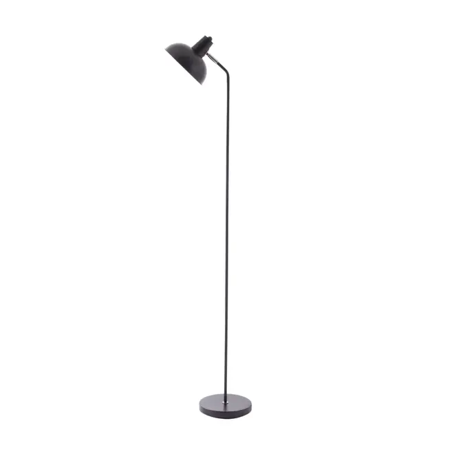 LUMINÁRIA DE CHÃO GALPÓN - PRETO/CROMADO - Foto 1