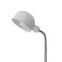 LUMINÁRIA DE MESA HELMET - BRANCO/CROMADO - Foto 4