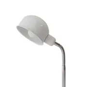 LUMINÁRIA DE MESA HELMET - BRANCO/CROMADO - Foto 4