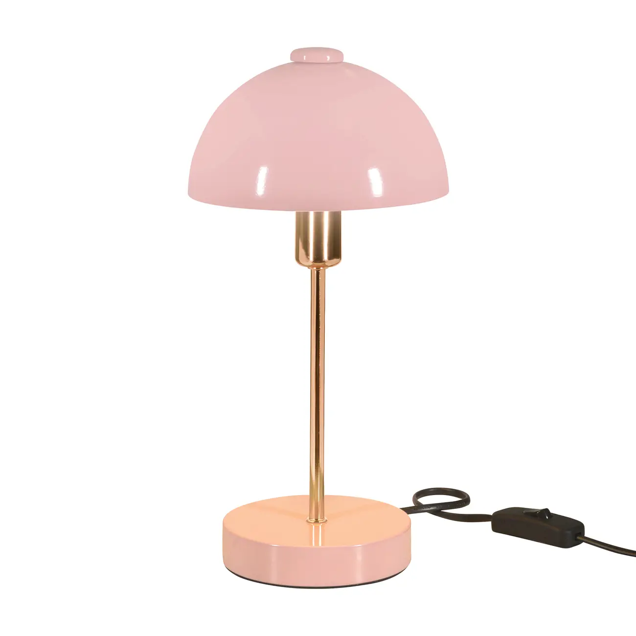 LUMINÁRIA DE MESA COGUM - QUARTZO ROSA/COBRE - Foto 2