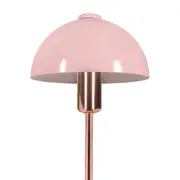 LUMINÁRIA DE MESA COGUM - QUARTZO ROSA/COBRE - Foto 4