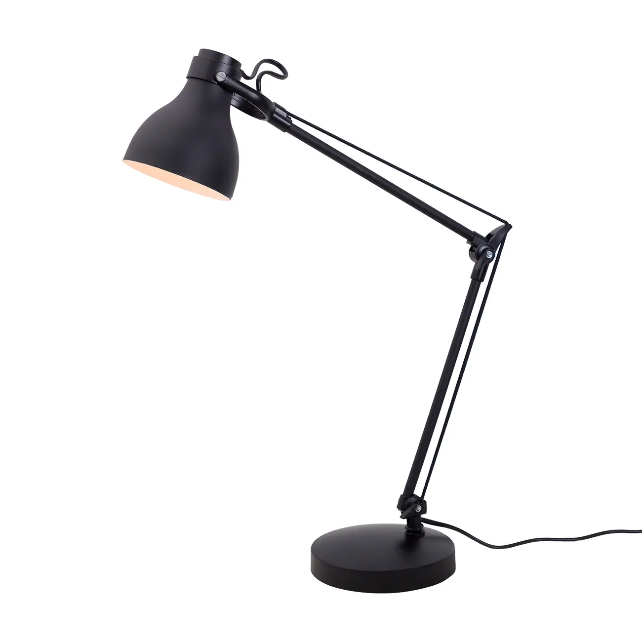 LUMINÁRIA DE MESA HOIST - PRETO - Foto 2