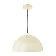 LUMINÁRIA DE TETO DOMO - DOURADO - Foto 1