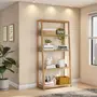 ESTANTE 98 CM X 2 M BEAM - AMÊNDOA/BRANCO - Foto 8