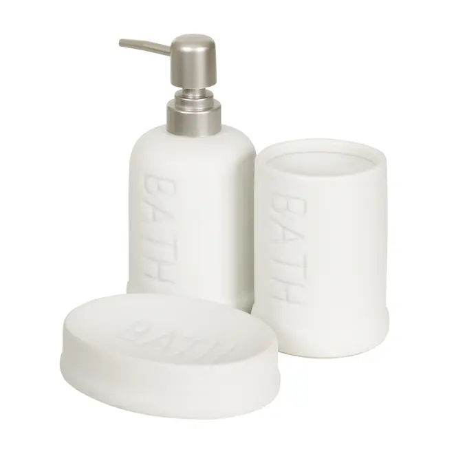 KIT BANCADA 3 PEÇAS BATH - BRANCO - Foto 2