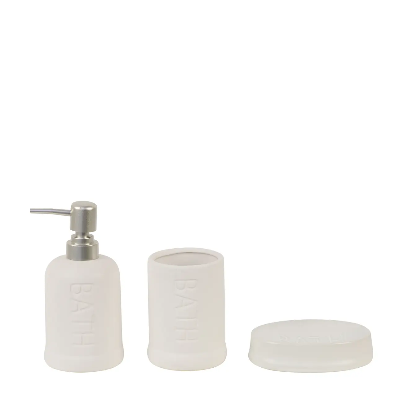 KIT BANCADA 3 PEÇAS BATH - BRANCO - Foto 6