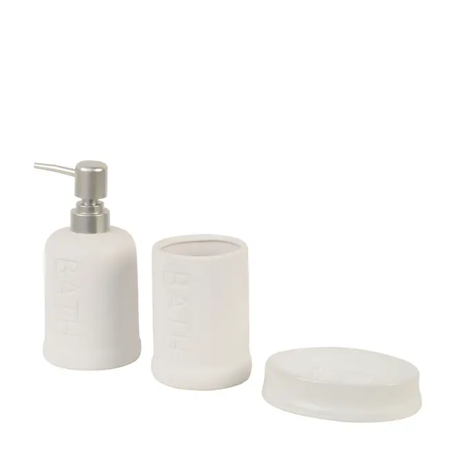 KIT BANCADA 3 PEÇAS BATH - BRANCO - Foto 7