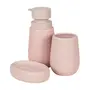 KIT BANCADA 3 PEÇAS GOLDBERG - QUARTZO ROSA - Foto 2