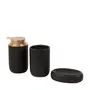 KIT BANCADA 3 PEÇAS CANOTIER - PRETO/DOURADO - Foto 2