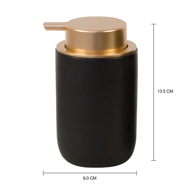 KIT BANCADA 3 PEÇAS CANOTIER - PRETO/DOURADO - Foto 3