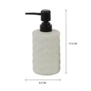 KIT BANCADA 3 PEÇAS GEO WAVES - BRANCO/PRETO - Foto 3