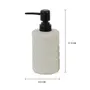 KIT BANCADA 3 PEÇAS GEO WAVES - BRANCO/PRETO - Foto 3