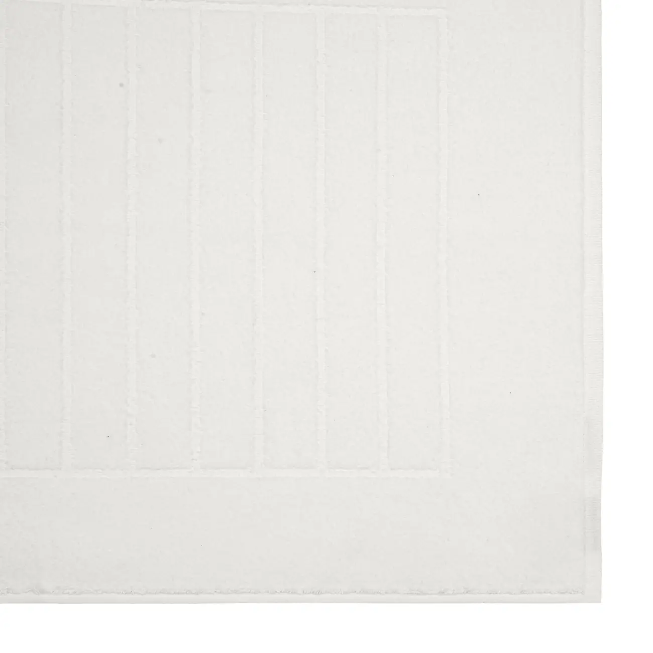 TOALHA DE PISO 80 CM X 48 CM CUSHY - BRANCO - Foto 2