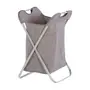 CESTO PARA ROUPA KORG - CINZA/INOX - Foto 2