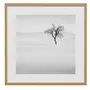 QUADRO 42 CM X 42 CM SIGNS OF LIFE III - CINZA/NOZES - Foto 1