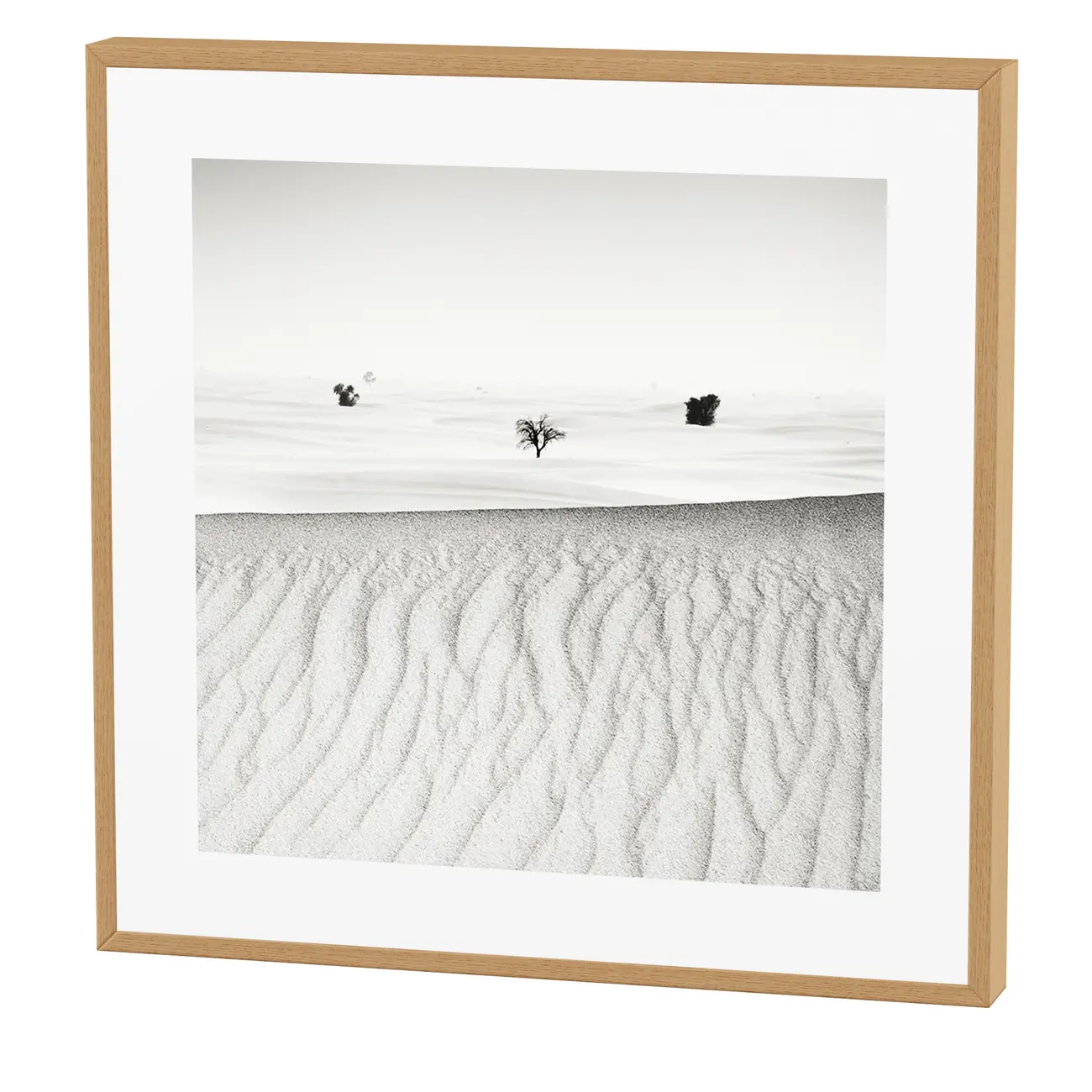 QUADRO 42 CM X 42 CM SIGNS OF LIFE IV - CINZA/NOZES - Foto 1