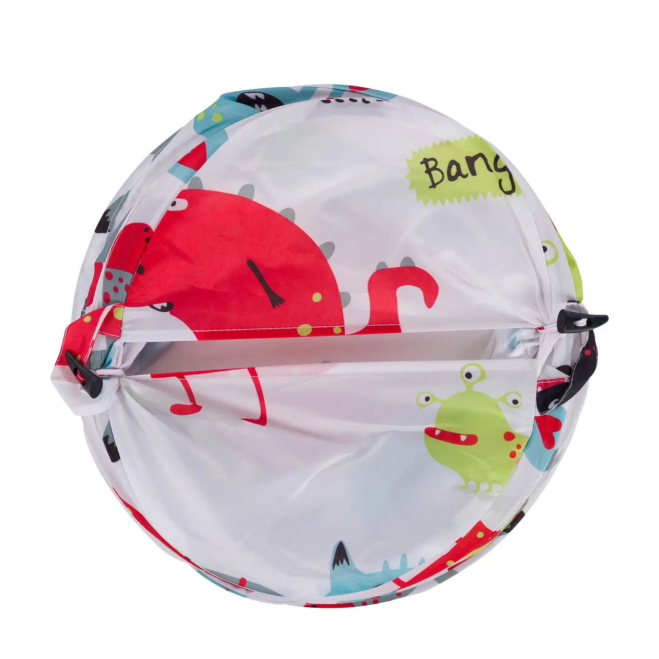 CESTO 53 CM X 36 CM BOO! - BRANCO/MULTICOR - Foto 4