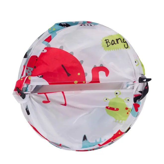CESTO 53 CM X 36 CM BOO! - BRANCO/MULTICOR - Foto 4