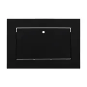 IN FRAME ESCRIVANINHA PAREDE DOBRÁVEL 79 CM X 35 CM - PRETO - Foto 1