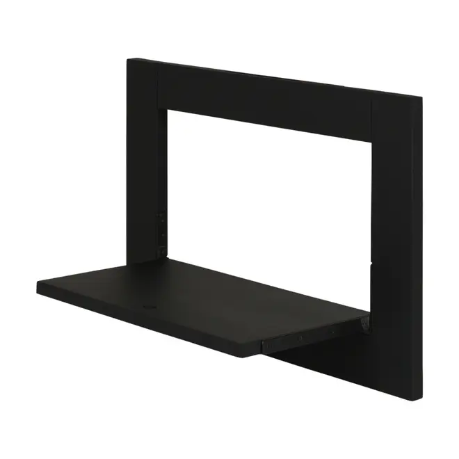 IN FRAME ESCRIVANINHA PAREDE DOBRÁVEL 79 CM X 35 CM - PRETO - Foto 4