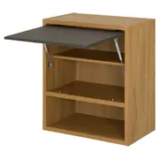 ARMÁRIO DE COZINHA AÉREO 60 CM 1 PORTA BASCULANTE TOAST - OAK TAMMI/KONKRET - Foto 2