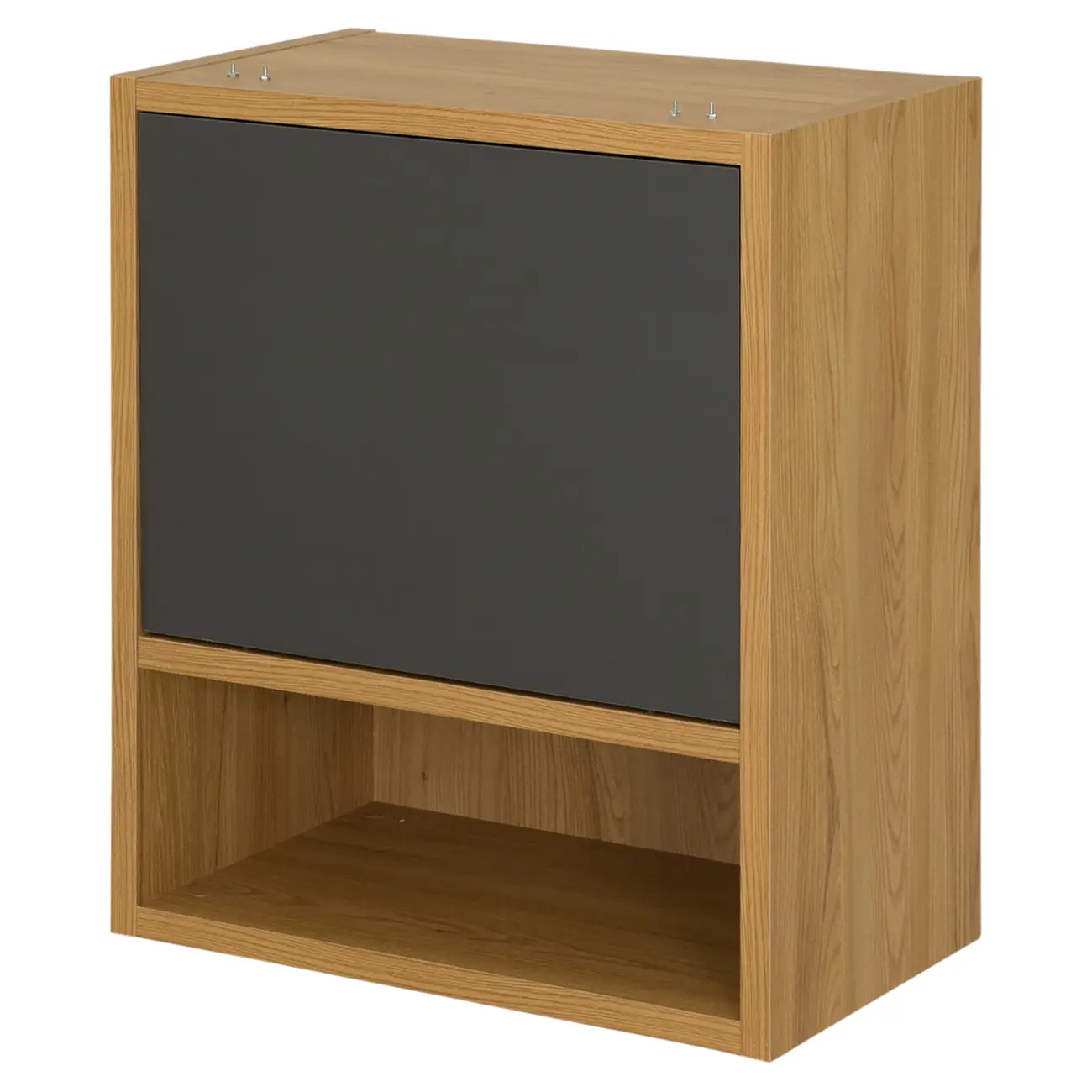 ARMÁRIO DE COZINHA AÉREO 60 CM 1 PORTA BASCULANTE TOAST - OAK TAMMI/KONKRET - Foto 3