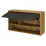 ARMÁRIO DE COZINHA AÉREO 1,20 M 1 PORTA BASCULANTE TOAST - OAK TAMMI/KONKRET - Foto 2