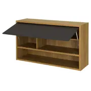 ARMÁRIO DE COZINHA AÉREO 1,20 M 1 PORTA BASCULANTE TOAST - OAK TAMMI/KONKRET - Foto 2