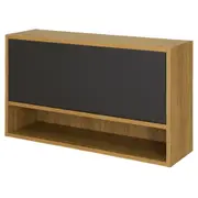ARMÁRIO DE COZINHA AÉREO 1,20 M 1 PORTA BASCULANTE TOAST - OAK TAMMI/KONKRET - Foto 3