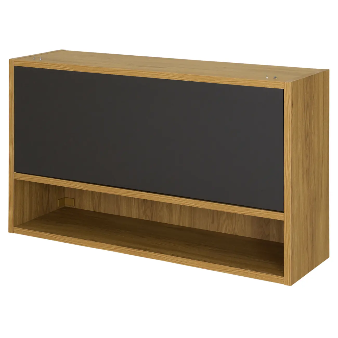 ARMÁRIO DE COZINHA AÉREO 1,20 M 1 PORTA BASCULANTE TOAST - OAK TAMMI/KONKRET - Foto 3