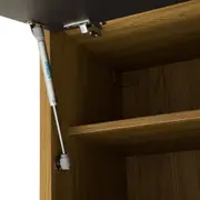 ARMÁRIO DE COZINHA AÉREO 1,20 M 1 PORTA BASCULANTE TOAST - OAK TAMMI/KONKRET - Foto 6