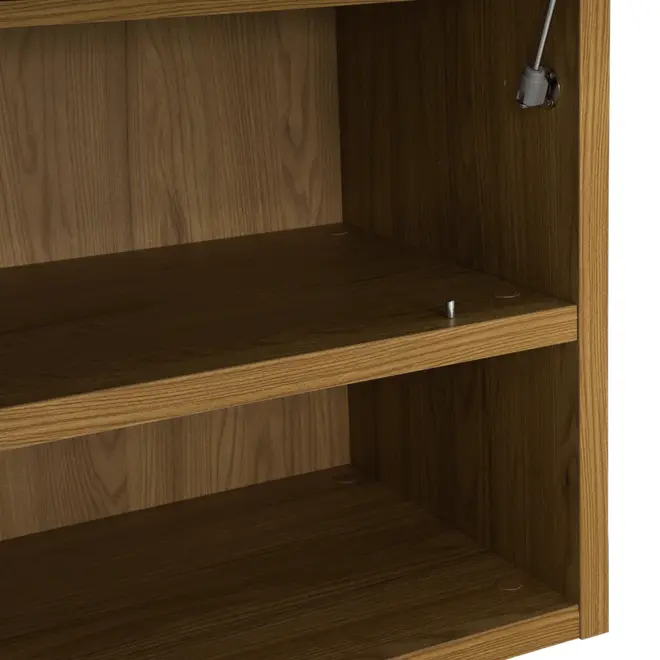 ARMÁRIO DE COZINHA AÉREO 1,20 M 1 PORTA BASCULANTE TOAST - OAK TAMMI/KONKRET - Foto 8
