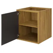 ARMÁRIO DE COZINHA INFERIOR 60 CM 1 PORTA TOAST - OAK TAMMI/KONKRET - Foto 2